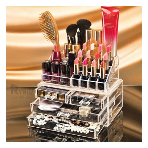 Image of ORGANIZADOR DE MAQUILLAJE Y JOYAS DE ACRILICO