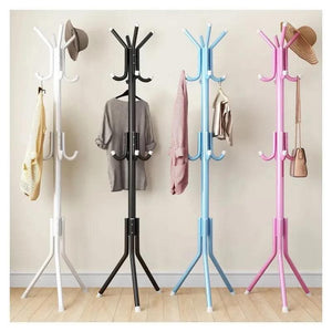 Perchero Colgador Metal Armable Para Ropa Carteras Sombrero